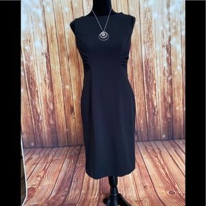 DKNY Women’s Black Fitted Dress Sleeveless Sz 6
